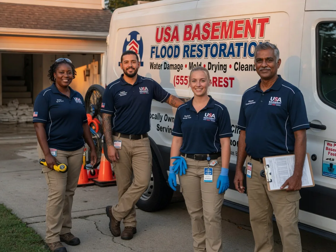 Basement Flood Cleanup company in Leesburg, AL